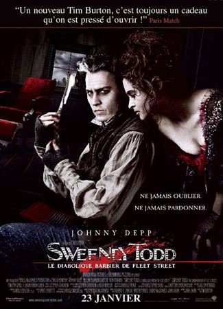 Sweeney Todd, le diabolique barbier de Fleet Street