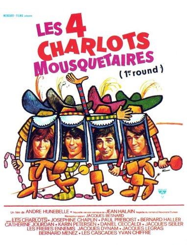 Les quatre Charlots mousquetaires